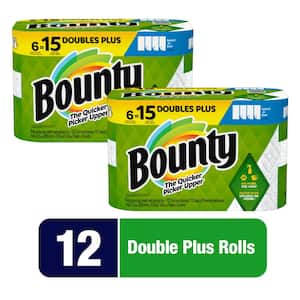 White Select-A-Size Paper Towel Roll (6 Double Plus Rolls)(Multi-Pack of 2)
