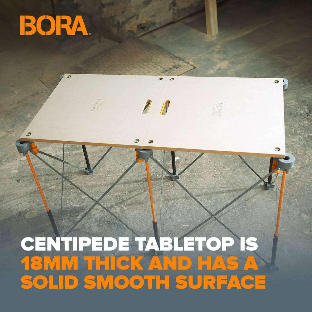 Bora 24" x 48" Solid Folding Work Table Top