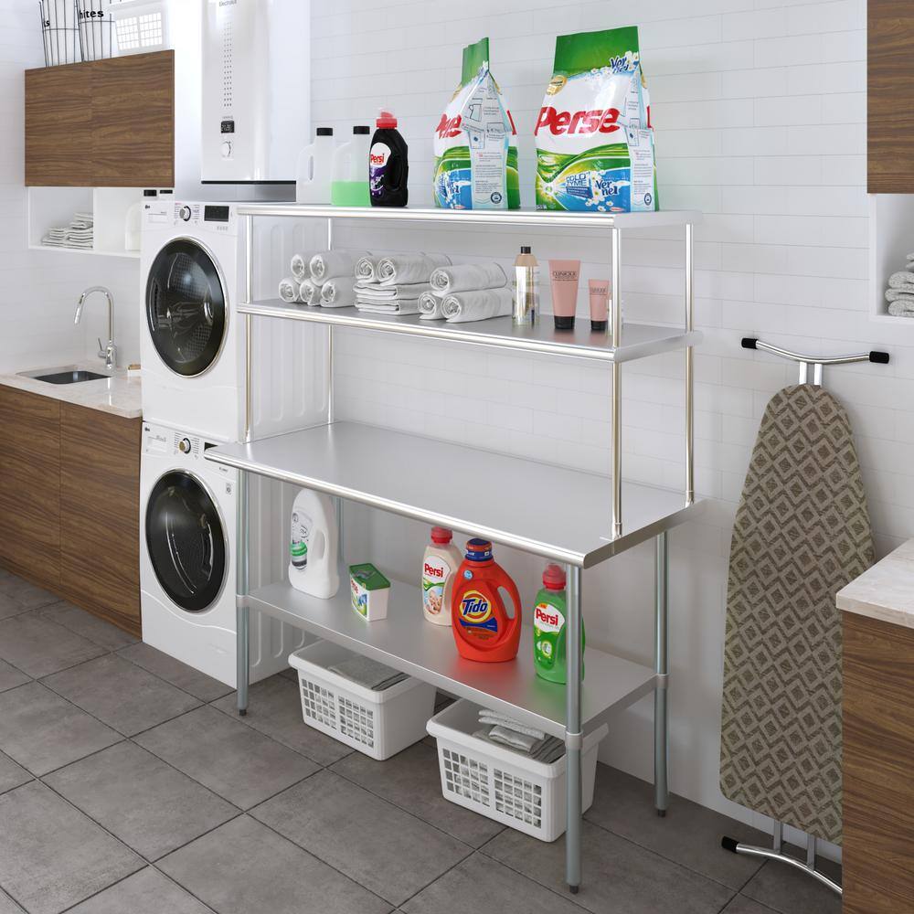 Amgood Amgood Stainless Steel Double-Tier Shelf