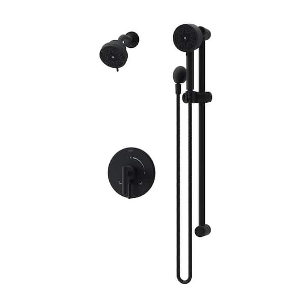 Symmons Dia HydroMersion Shower Faucet Trim Kit Wall Mounted with Single Handle and Hand Spray - 1.5 GPM (Valve not Included)