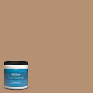 8 oz. #T13-7 Tan-Gent Satin Enamel Interior/Exterior Paint & Primer Color Sample