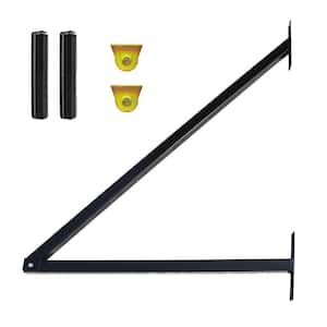 Sliding Gate Hardware Kit with Extension Bracket