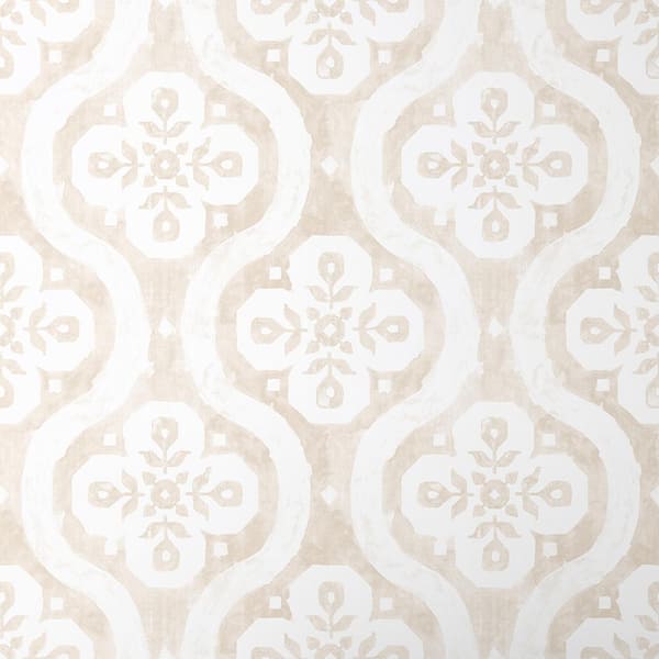 The Company Store Chateau Linen Non-Pasted Wallpaper Roll (Covers Approx. 52 sq. ft.)
