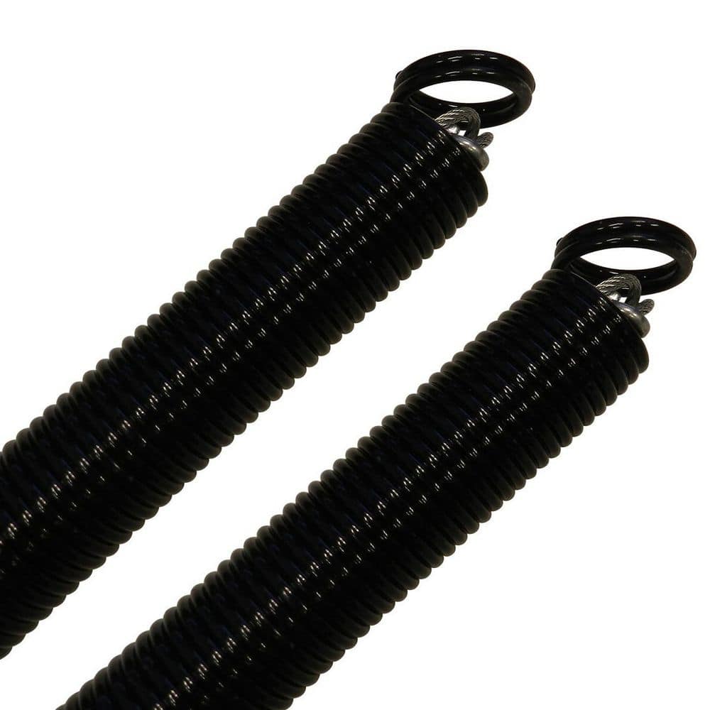 150 lbs. (68 kg) Capacity Garage Door Extension Springs, Black and Red (Pair) price history on PriceWatchPro