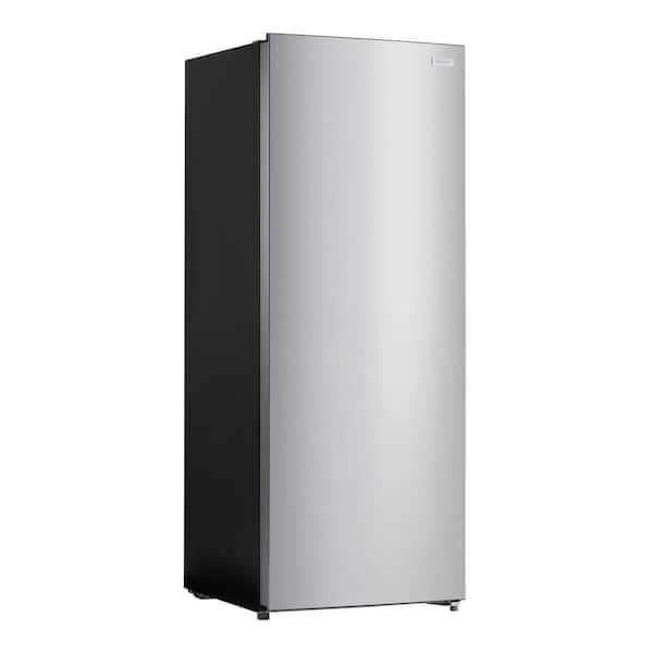 Vissani 7 cu. ft. Convertible Upright Freezer/Refrigerator in Stainless Steel Look