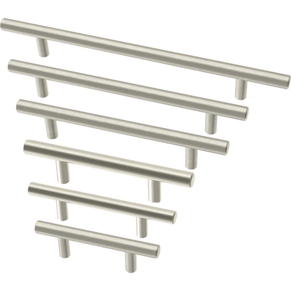 7.4 Inch Brushed Stainless Steel Modern Bar Pull
