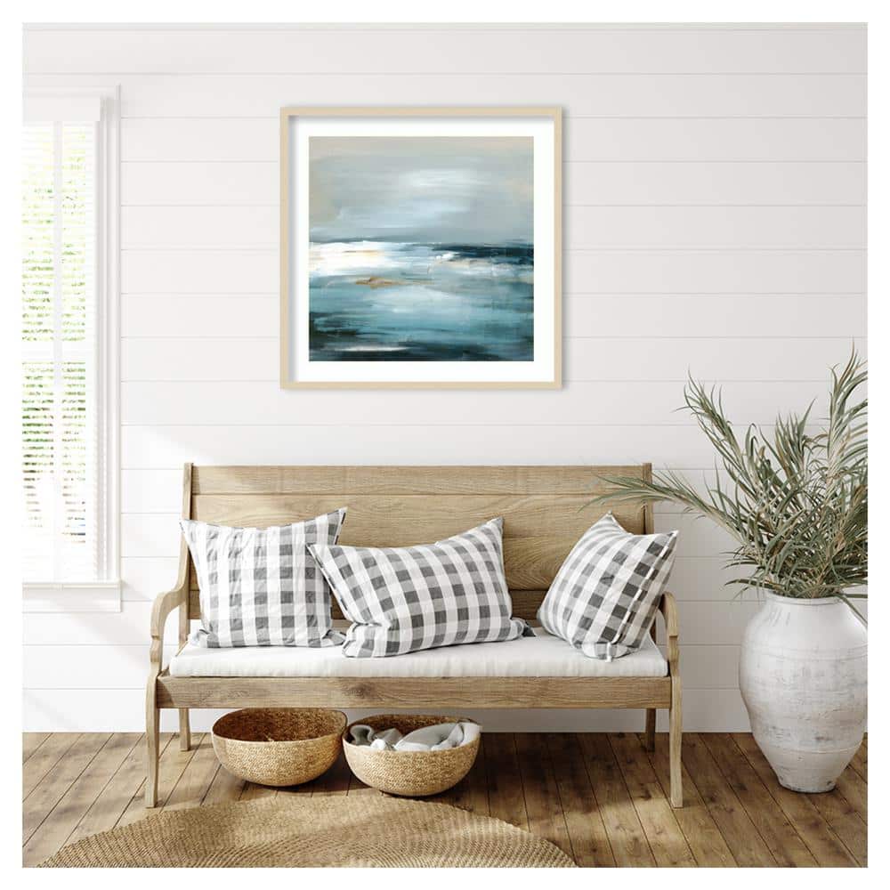 Be Bold II Abstract Seascape Framed Wall Art Print