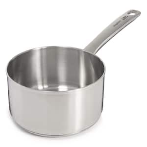 Graphite 1.7 qt. Recycled 18/10 Stainless Steel Saucepan 6.25 in.