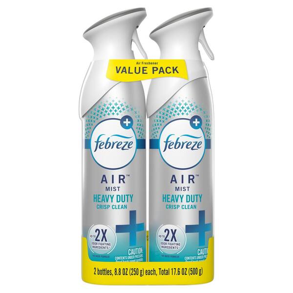 AIR, Crisp Clean, 8.8 oz Aerosol Spray, 2/Pack