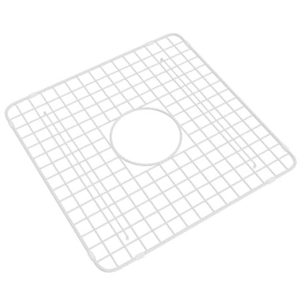 ROHL Lancaster 15.13 in. L x 15.13 in. W Bottom Grid in White
