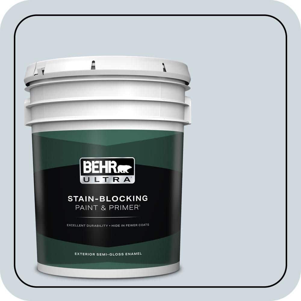 5 gal. #MQ3-57 Siberian Ice Semi-Gloss Enamel Exterior Paint & Primer price history on PriceWatchPro