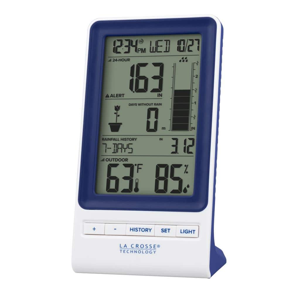 Wireless Digital Rain Station with Humidity and Temperature Sensor