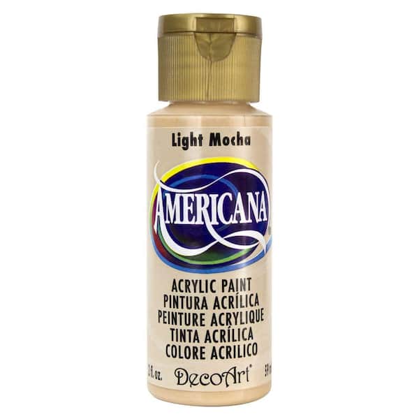 DecoArt Americana 2 oz. Light Mocha Acrylic Paint