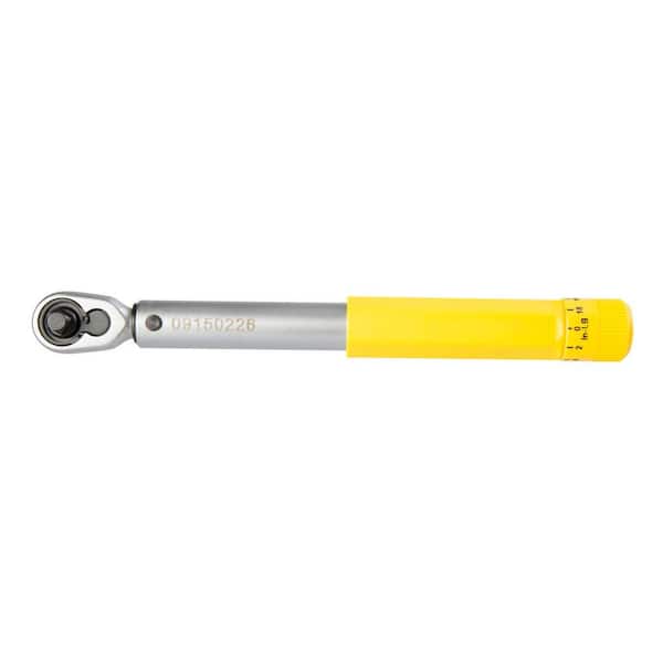 Capri 1/4" Drive Torque Wrench 20-245 Inch/Pound 