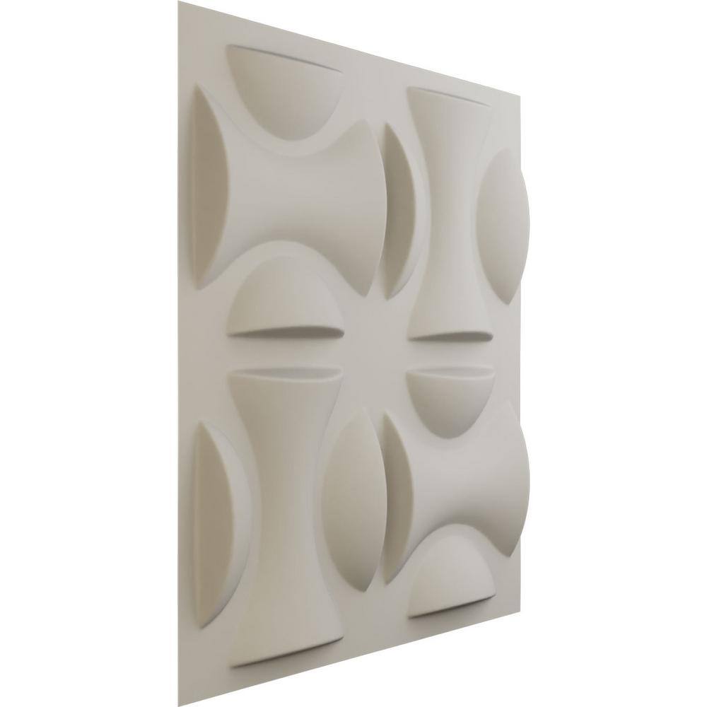 UltraCover Satin Blossom White 3D Textured PVC Wall Panel