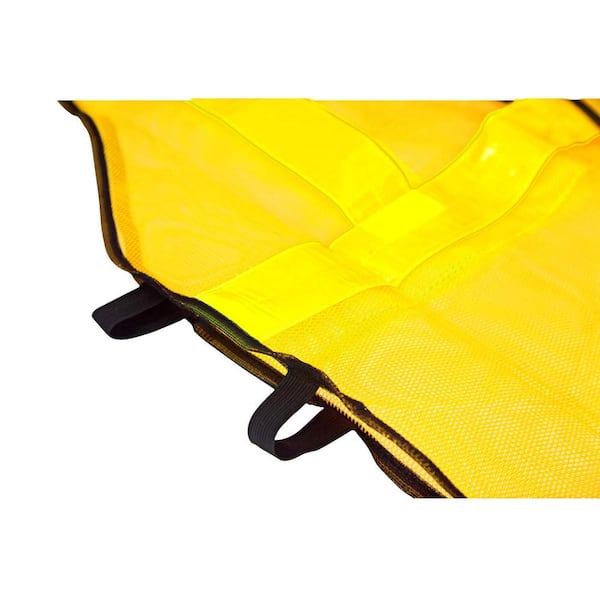 Safe Handler Yellow, Lattice Reflective Safety Vest, Hook and Loop Closer,  Extra Large, 10 Pcs BLSH-ES-XL-SV2Y-10 The Home Depot