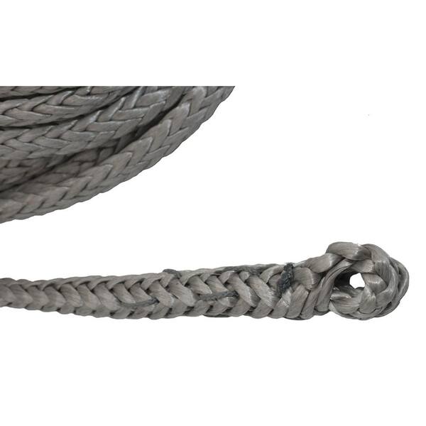 LockJaw 5/16 in. x 50 ft. 4400 lbs. WLL Synthetic Winch Rope Line