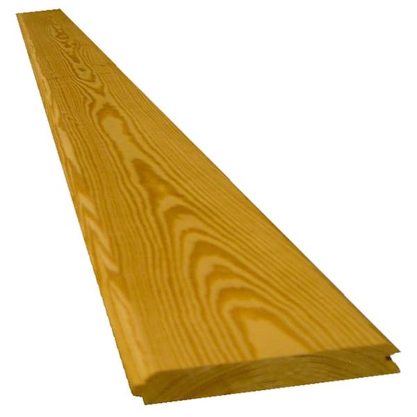 Unbranded 1 in. x 8 in. x 8 ft. Southern Yellow Pine #122 V-Joint Board