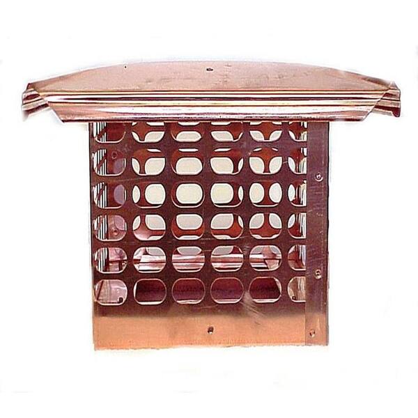 The Forever Cap 13 in. x 13 in. Adjustable Copper Chimney Cap