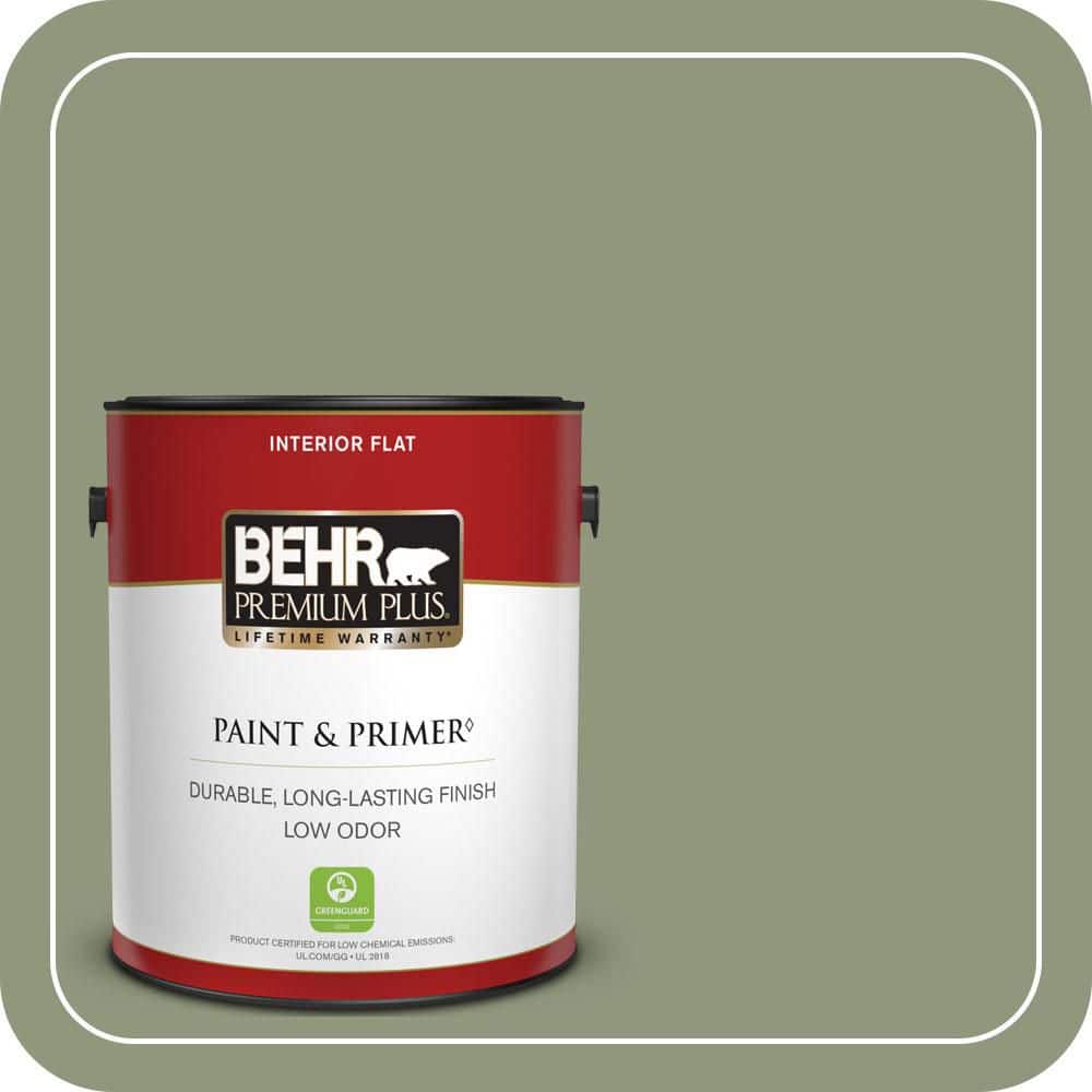 1 gal. #ECC-63-1 Autumn Sage Flat Low Odor Interior Paint & Primer price history on PriceWatchPro