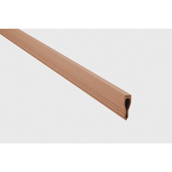 Novojunta 1 Moca 1 in. x 98-1/2 in. PVC Tile Edging Trim