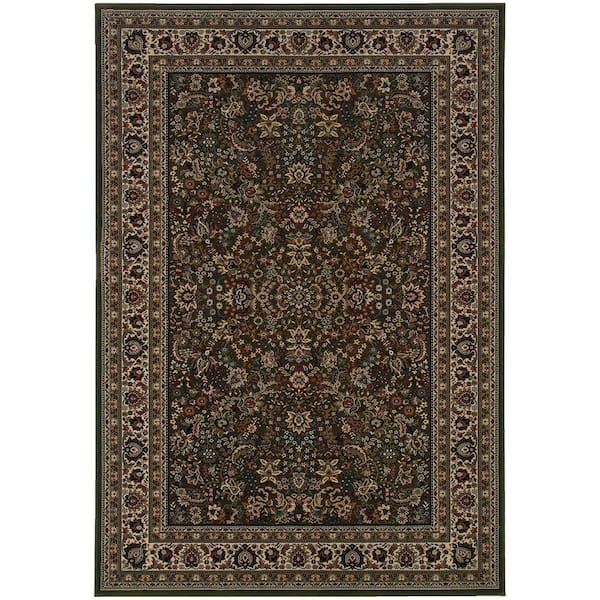 Westminster Green 5 ft. x 8 ft. Area Rug