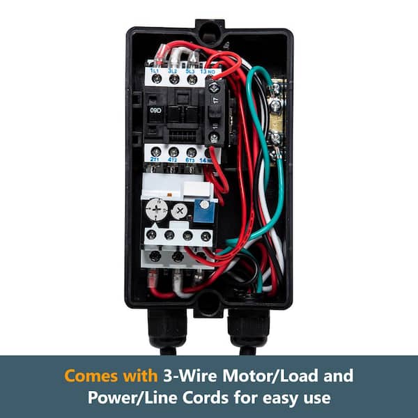POWER様3箱セット 71739 3-Phase Magnetic Switch Box, 220-240V, 3 HP, UL