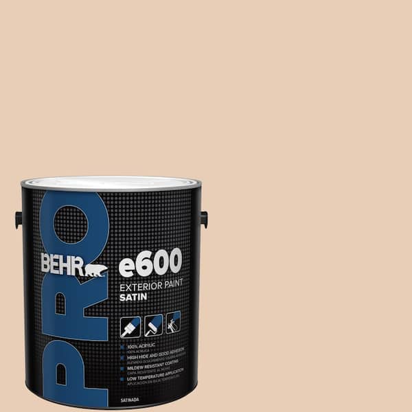 1 gal. #PPU3-06 Venetian Mask Satin Exterior Paint