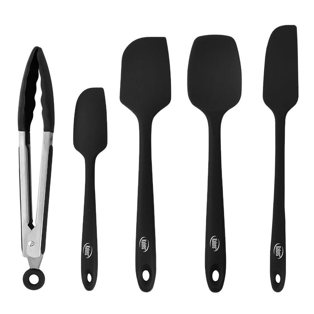 heat resistant silicone spatula set