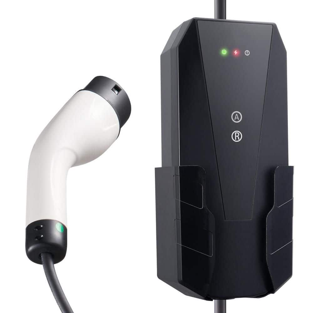 Level 1 Plus 2 Portable EV Charger 16 Amp 120-Volt or 240-Volt Electric Vehicle Charger with 28 ft. Charging Cable Plug price history on PriceWatchPro
