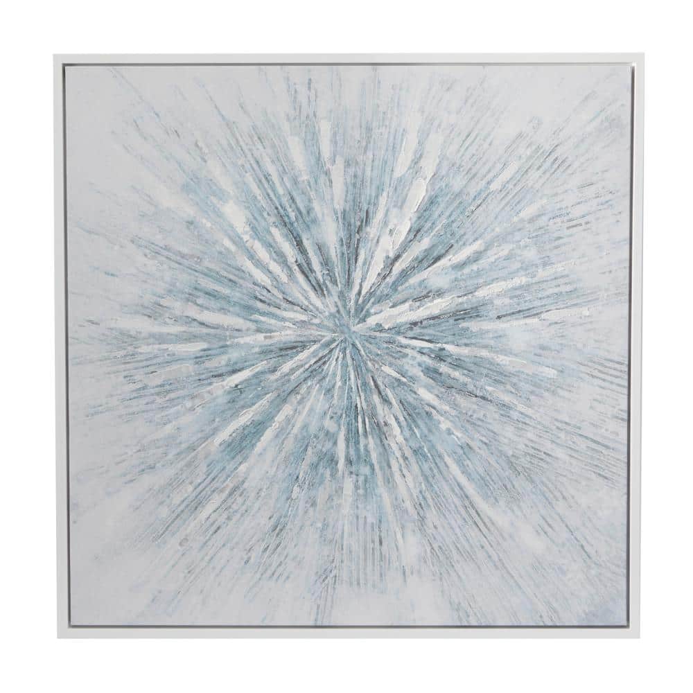 CosmoLiving by Cosmopolitan 1- Panel Starburst Radial Framed