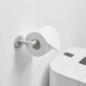 Single Toilet Paper Holder in Brushed Nickel