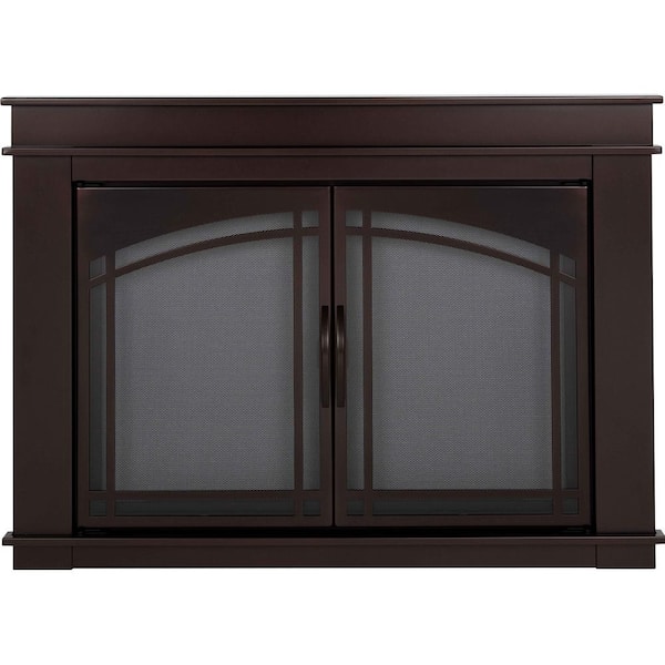 Fenwick Small Glass Fireplace Doors