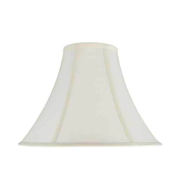 Aspen Creative Corporation 16 in. x 12 in. Ivory Bell Lamp Shade 30031 ...