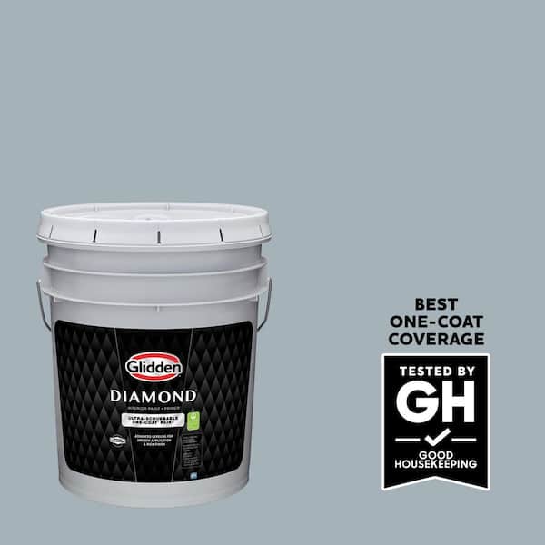 Glidden Diamond 5 gal. PPG1037-3 Special Delivery Flat Interior Paint with Primer