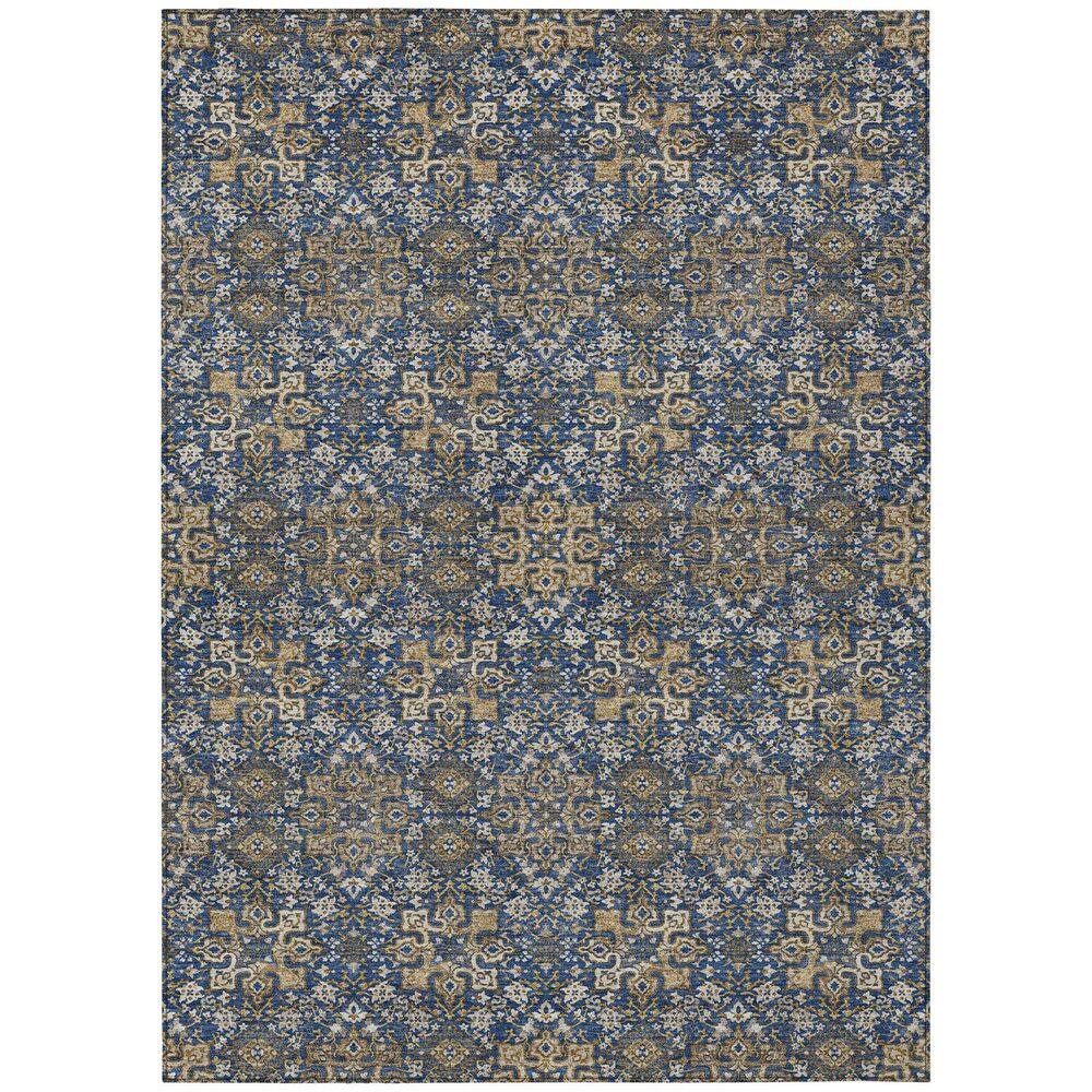 Chantille Machine Washable Indoor/Outdoor Abstract ACN2705 Navy 10 ft. x 14 ft. Area Rug price history on PriceWatchPro