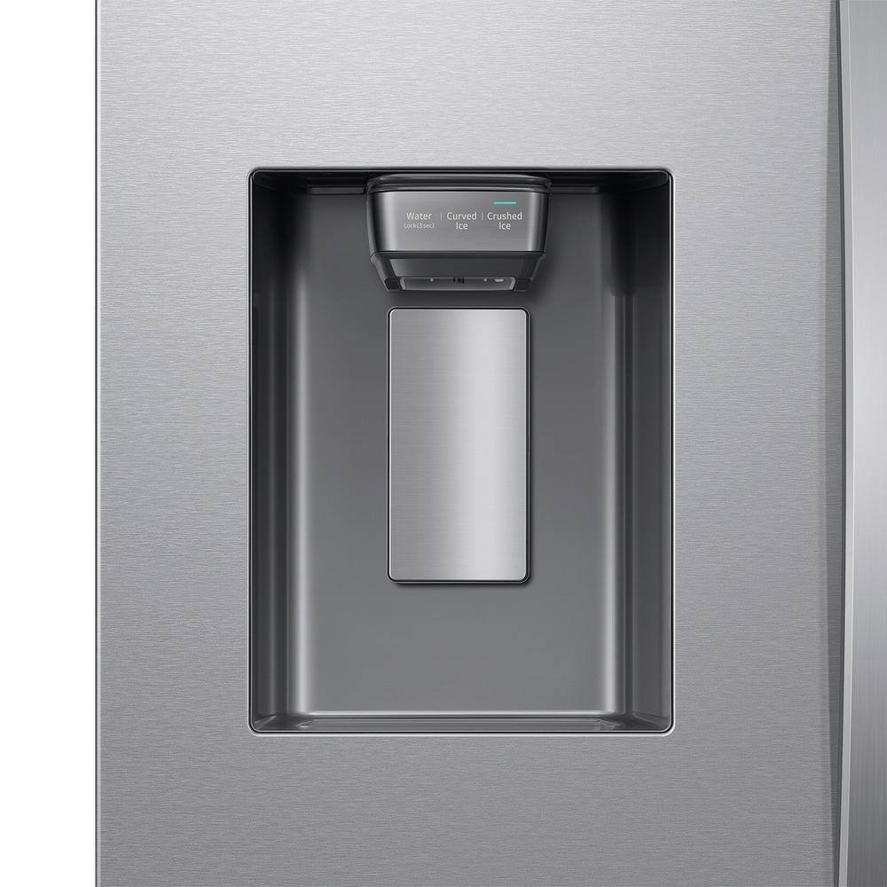 26 Cu Ft Stainless Steel French Door Refrigerator with Dual Ice Makers