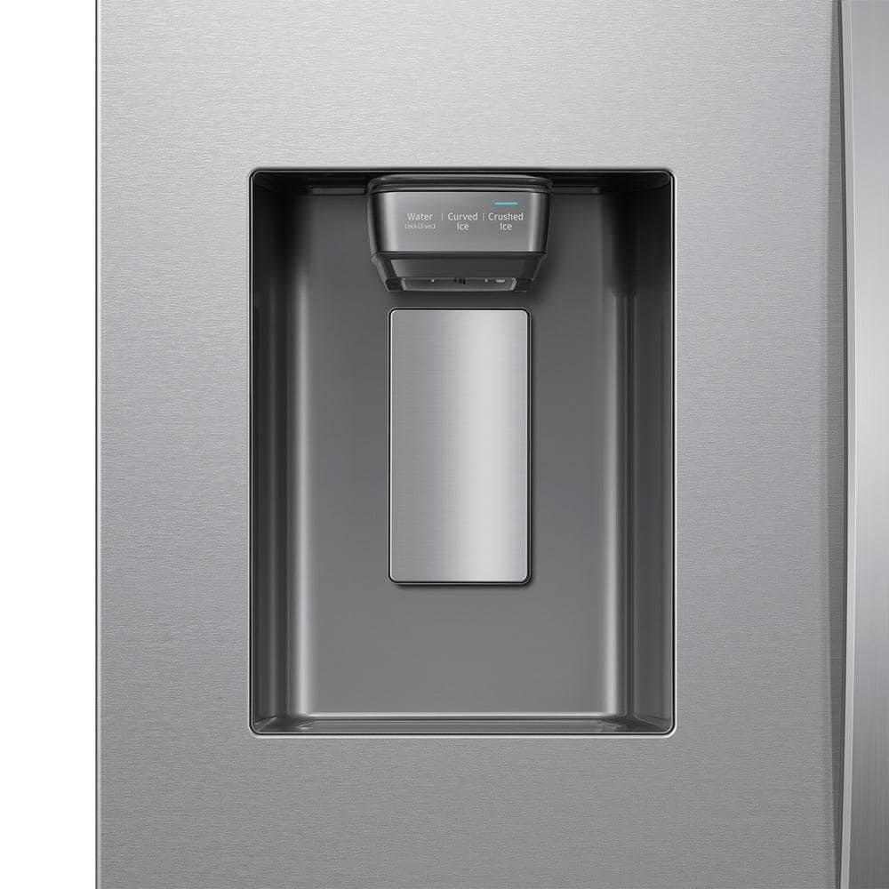 26 Cu Ft Stainless Steel French Door Refrigerator with Dual Ice Makers