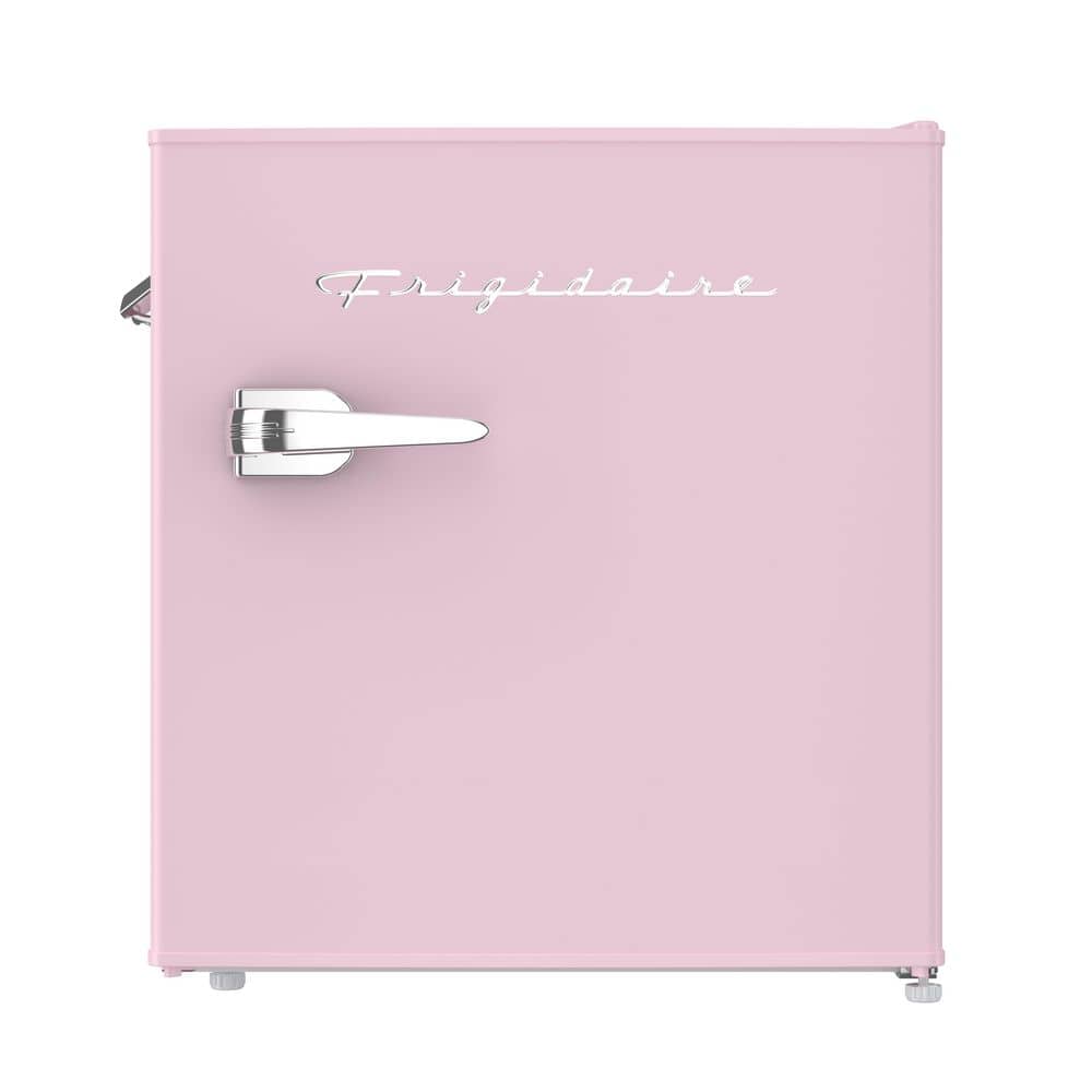 Frigidaire 1.6 Cu. ft. Retro Mini Refrigerator With Side Bottle Opener  EFR16Pink