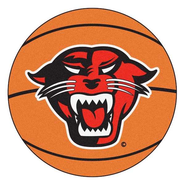 FANMATS NCAA - Davenport University Orange 2 ft. 3 in. x 2 ft. 3 in. Indoor Round Accent Rug
