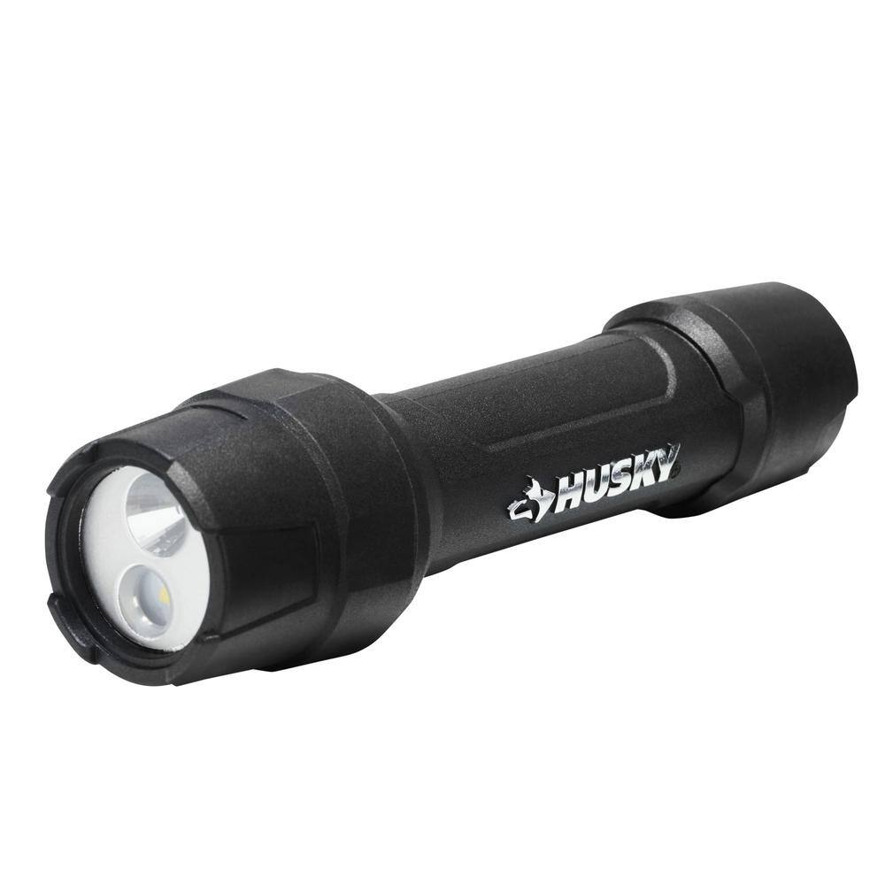 Husky 1000 Lumens Tough Stainless Steel Core MultiSetting LED