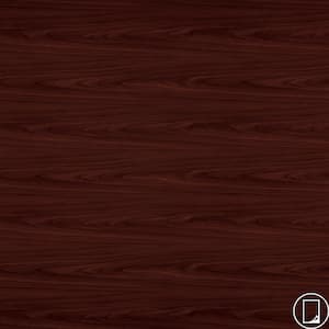 4 ft. x 10 ft. Laminate Sheet in RE-COVER Empire Mahogany with Premium Textured Gloss Finish