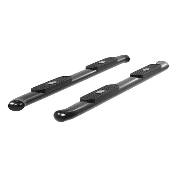 Aries 4-Inch Oval Black Steel Nerf Bars, Select Chevrolet Silverado ...