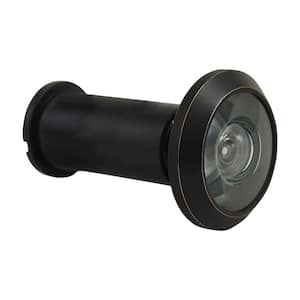 200-Degree Oil Rubbed Bronze Door Viewer with Acrylic Lenses