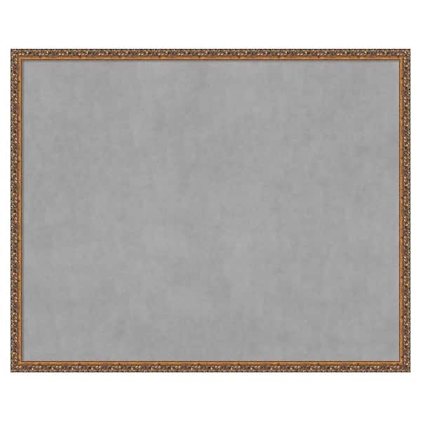 Amanti Art Antique Bronze 42 in. x 34 in. Framed Magnetic Board