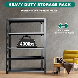 72 in. x 36 in. Storage Shelves Rectangular Steel Other Black Fire Pit Grate Log Grate, Adjustable Garage Shelving