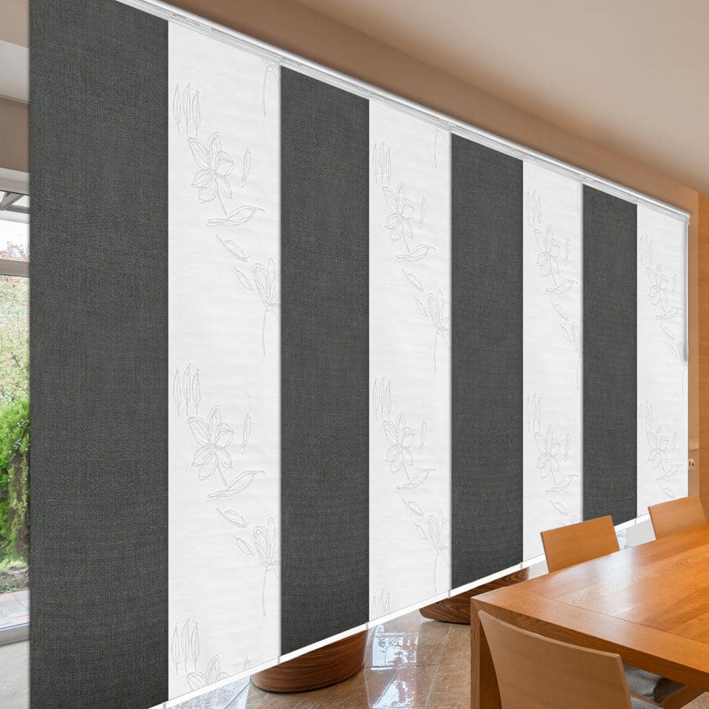 Marble Rose 130 in. - 175 in. W x 94 in. L Adjustable 8- Panel White Double Rail Panel Track with 23.5 in. Slates price history on PriceWatchPro