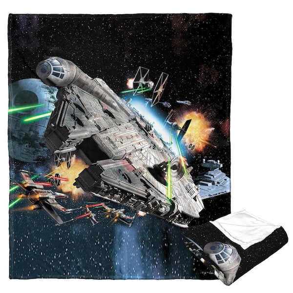 THE NORTHWEST GROUP Star Wars Falcon Silk Touch Multi-Colored Throw Blanket