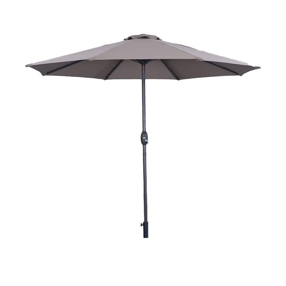 9 ft. Mental Market Patio Umbrella in Topological