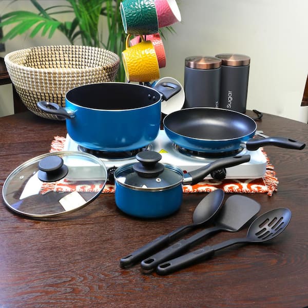  Nonstick Cookware Sets, 8 Piece Pots and Pans Set